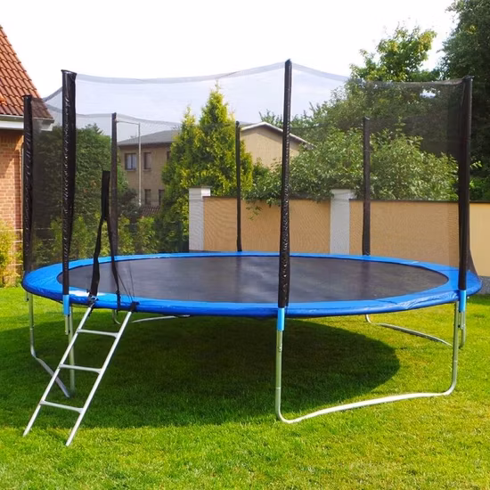 Big Trampolines Trampoline extérieur de gymnastique de vente chaude de 16 pieds avec filet de protection
