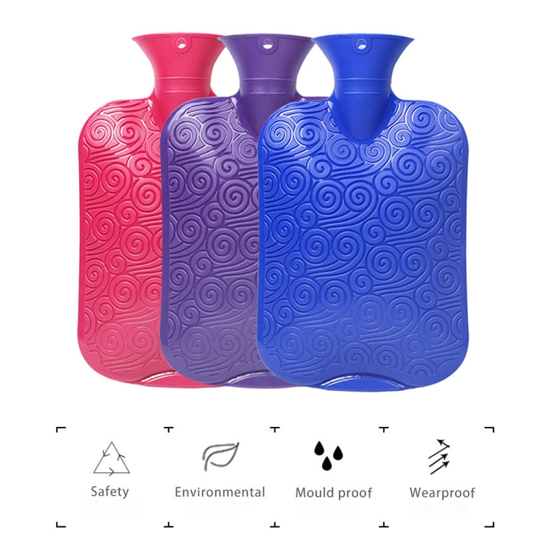 PVC Hot Water Bottle with CE Certificate 2000ml